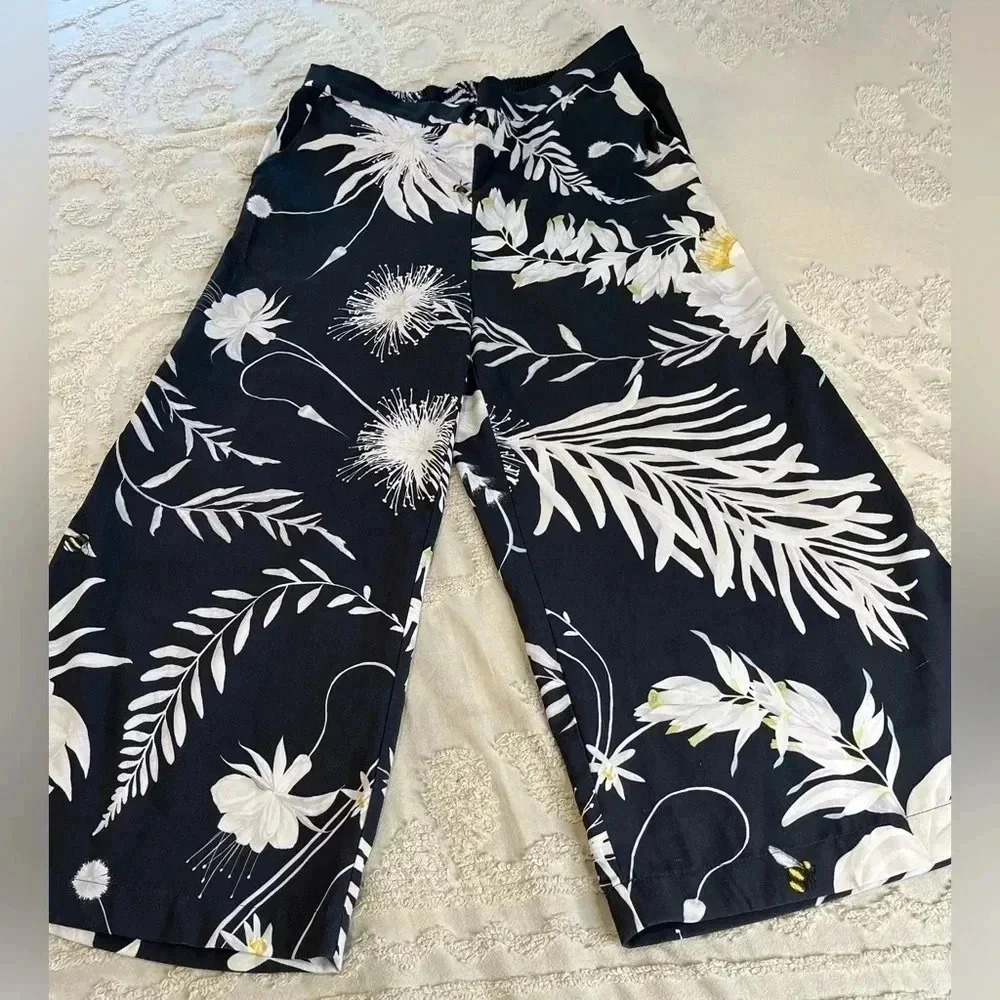 Anna Glover H&M size US 12 Wide Leg Capri! Great Condition! - Picture 3 of 6